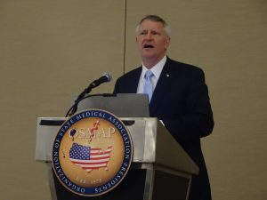 David Barbe, MD, AMA President, 2017-18.